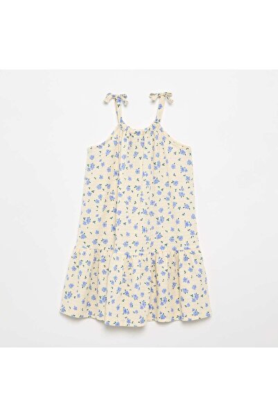 KIABI Crepe-knit dress BEIGE