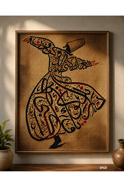DNZt 5D Diamond Painting 50x40 cm Elmas Mozaik Boncuklu Taşlı Goblen Pano Tab...
