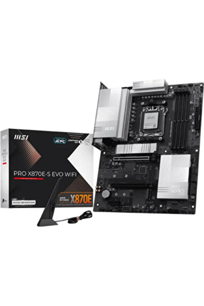 MSI Placă de bază AM5 X870E ATX DDR5 WiFi7 BT5.4 PRO X870E-S Evo