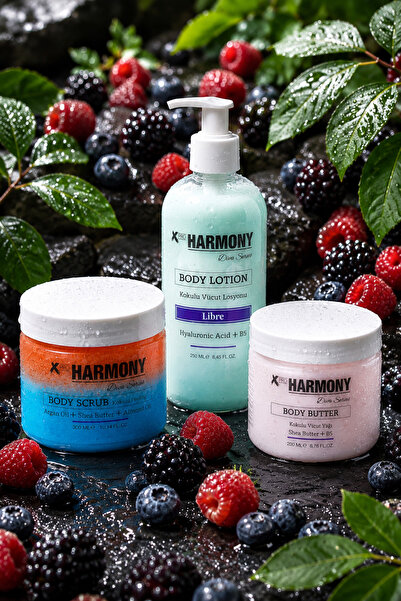 PROHARMONY L-I-B-R-E Ritual 3-Piece Body Care Set 750 ml |   Body Scrub + Bod...