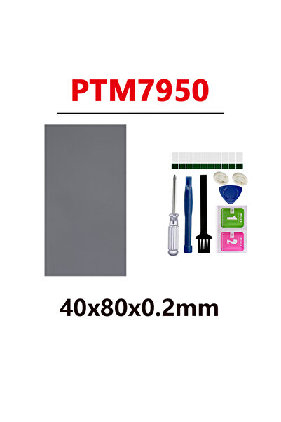 Choice1 0.2mm 40x80mm Add kit Honeywell PTM7950 Phase Change Pad 8.5W/ Therma...