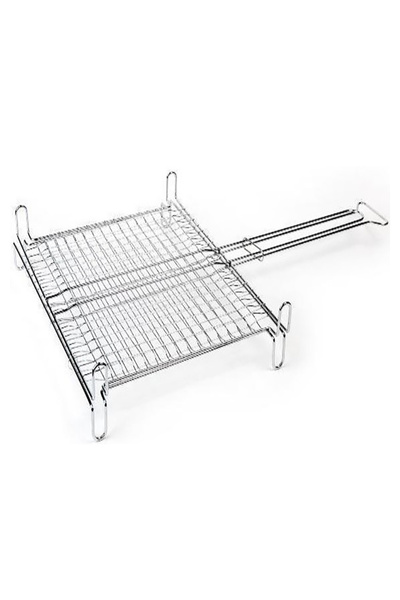 homestyle Μεταλλική σχάρα μπάρμπεκιου με πόδια 40x35εκ.