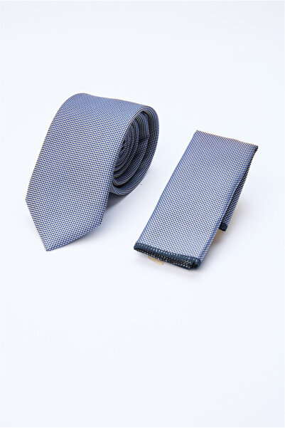 İmza Navy Blue Bird's Eye Pattern 6 cm Tie 1090260100