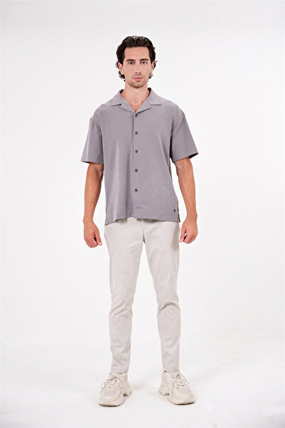 GMG FIRENZE Apaj Collar Short Sleeve Men's Shirt