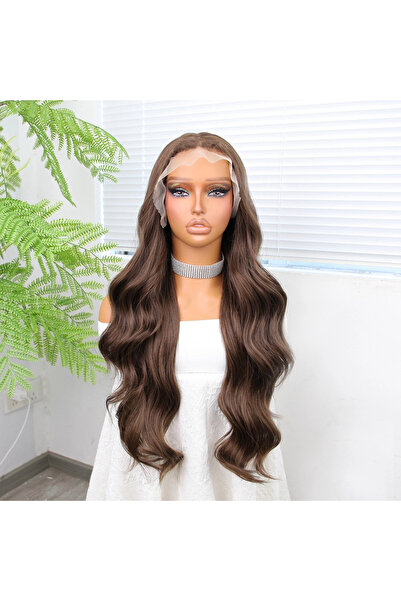 colezium Baby Auburn Fiber Sen Wide Layered Tulle Wig
