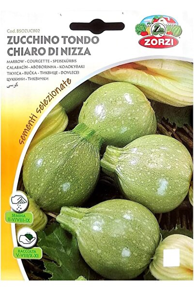 Generic Round Zucchini Seeds 5pact