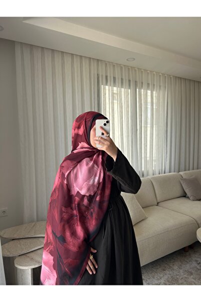 Leyce Lotus Bordo şal
