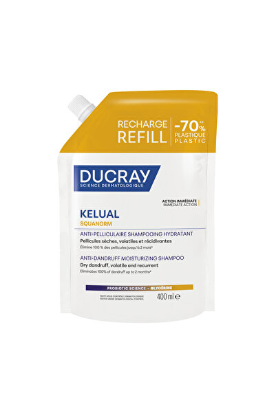 Ducray Kelual Squanorm, Hair Treatment Shampoo, Anti-Dandruff, For Scalp With...