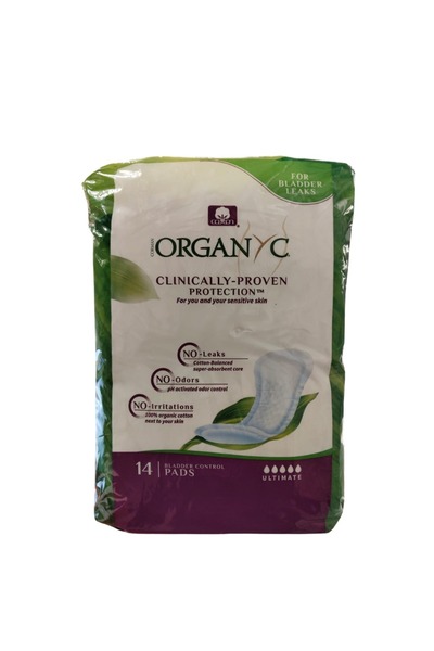 Organyc Light Incontinence Ultra-Ultimate Pads 24S
