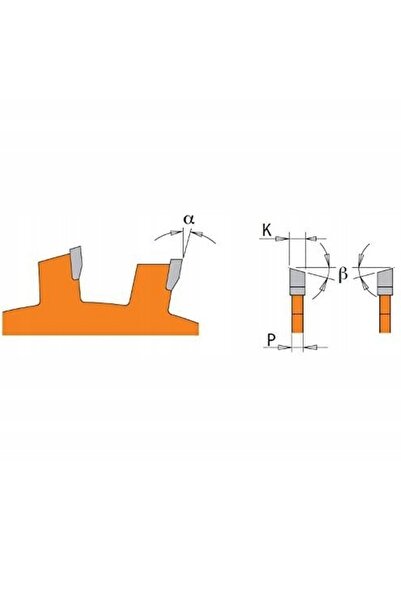 CMT Freză lamelară din oțel pentru lamele 100x22mm 8Z 240.008.04