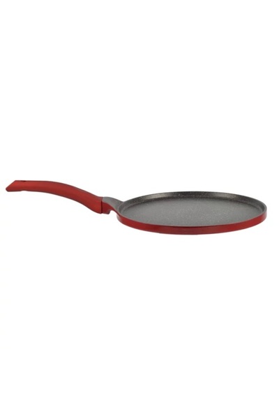 Perfect Home Tigaie pentru clătite antiaderentă Red Line, 26 cm, compatibilă ...