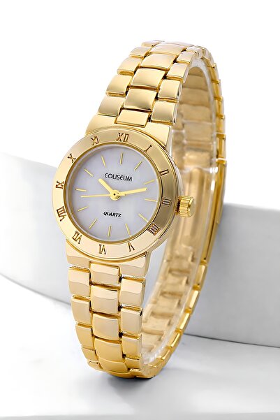 SHAKA Gold Shk4004 Metal Strap, Roman Numeral Detail, Women's Wristwatch