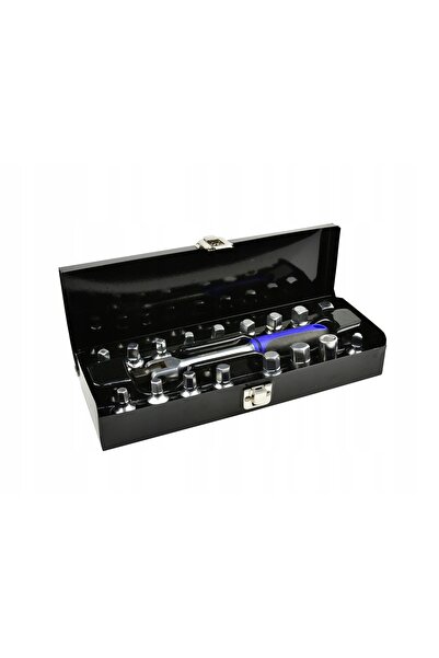 Gekoahşap Set de chei tubulare pentru capacele de ulei, 18 piese, 3/8''