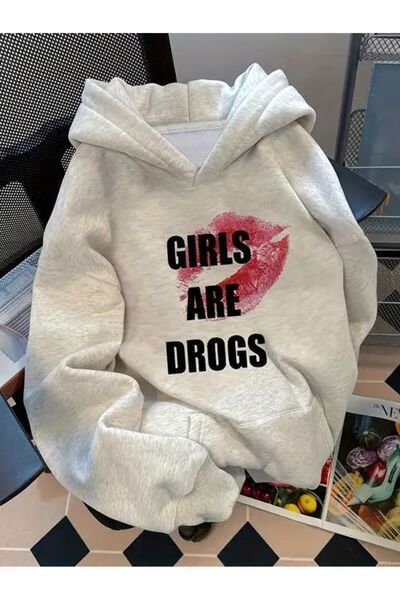 classy moda Unisex Front Graphic Printed Hooded 3-Thread Combed Cotton Sweats...