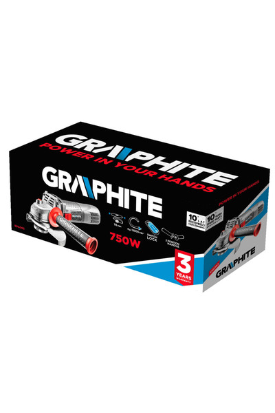 graphite Polizor unghiular SZLIFIERKA 750W, disc 115x22.2mm, 12.000 RPM, 59G063