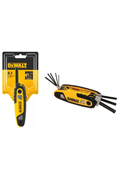 Dewalt Set de chei hexagonale pliabile tip buzunar 2-10mm DWHT0-70263