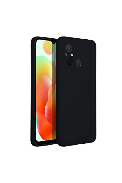 Techwave Μαλακή θήκη σιλικόνης για Xiaomi Redmi 12C μαύρη