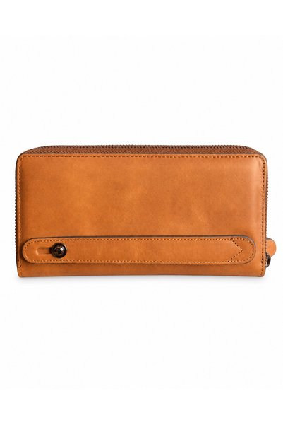GOCCE DERİ Dale Genuine Leather Double Zipper Unixex Wallet