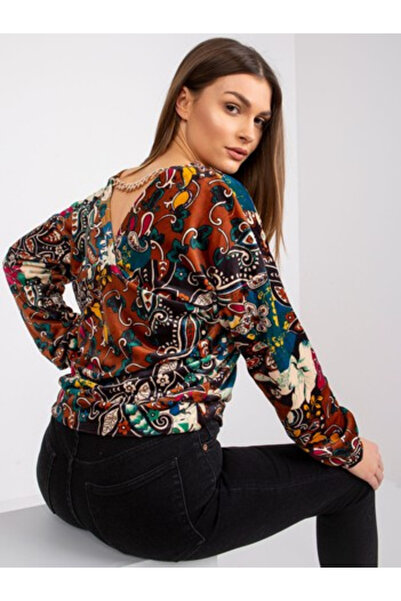 Italy Moda Bluza Dama, ITALY MODA, Poliester, Maneca lunga, Maro, model DHJ-B...