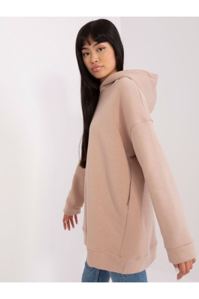 Basic Feel Good Hanorac Dama Maneca lunga, Sport, BASIC FEEL GOOD, Bej Casual