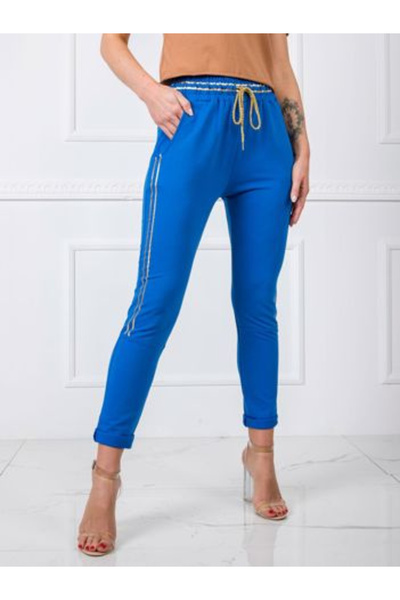 Relevance Pantaloni Trening Dama Lunga, Sport, RELEVANCE, Albastru Casual Mod...