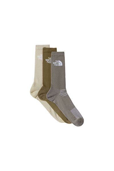 THE NORTH FACE Multi Sport Cush Crew Sock 3P Socks (3 Pairs) Nf0A882Hn6T1 Mul...
