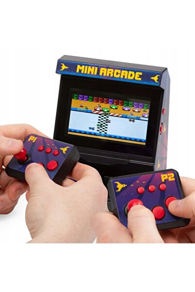 THUMBSUP.ART Consolă portabilă mini Orb Retro Mini Arcade Machine 300 de jocu...