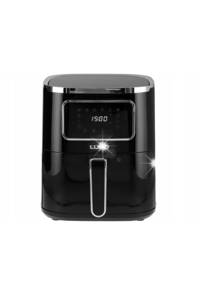 LUND Friteuză fără ulei pentru prăjire și coacere 1450W 5L Negru