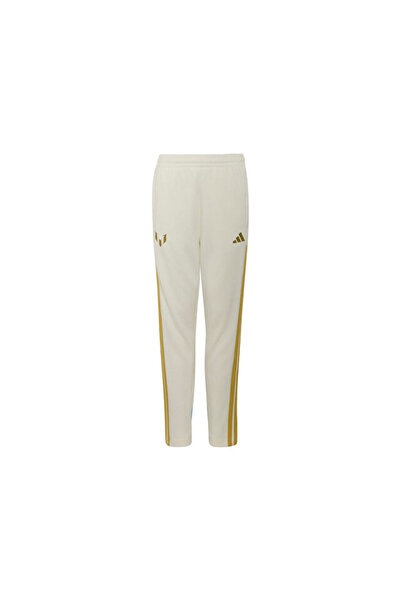 adidas Messi Hot Pnt Y Kids Football Tracksuit Bottoms Kh2869 White
