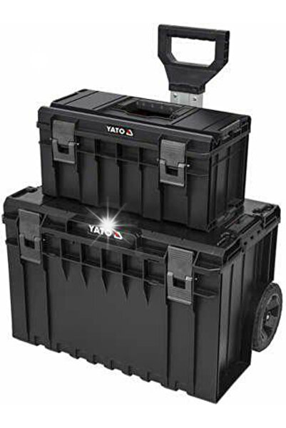 yato Cărucior modular pentru cutie de scule cu 2 compartimente