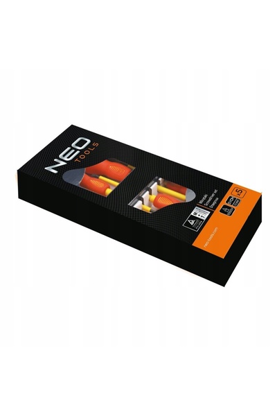 NEO Tools Șurubelnițe izolate 1000V, set de șurubelnițe, 5 bucăți. NEO