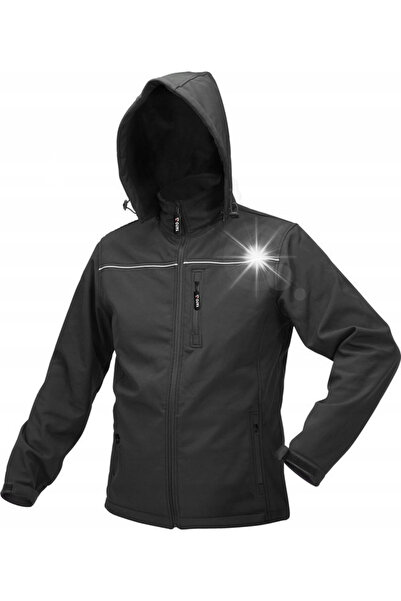 yato Jachetă softshell cu glugă detașabilă roz. S