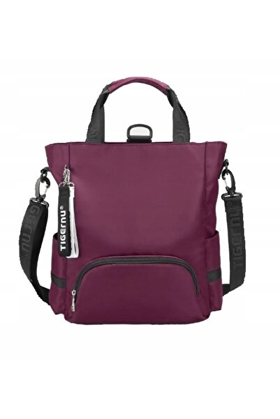 tigernu Geantă rucsac 2 în 1 modernă impermeabilă BORDO (T116)