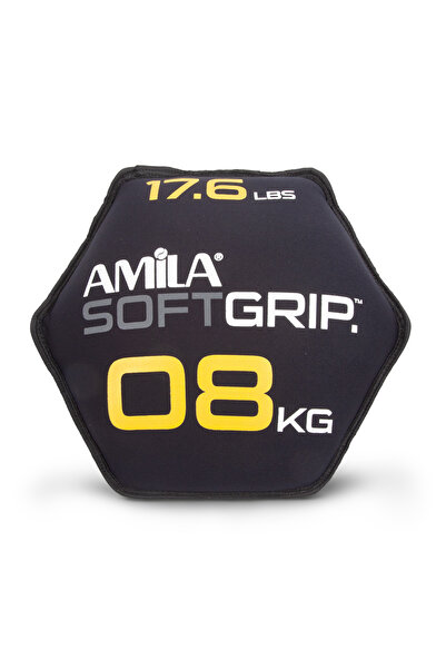 Amila Δίσκος βάρους 8 κιλά με μαλακή λαβή Κωδ. 90754