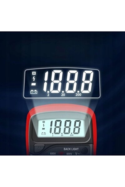 innature Multimetru digital LCD pentru măsurarea curentului electric