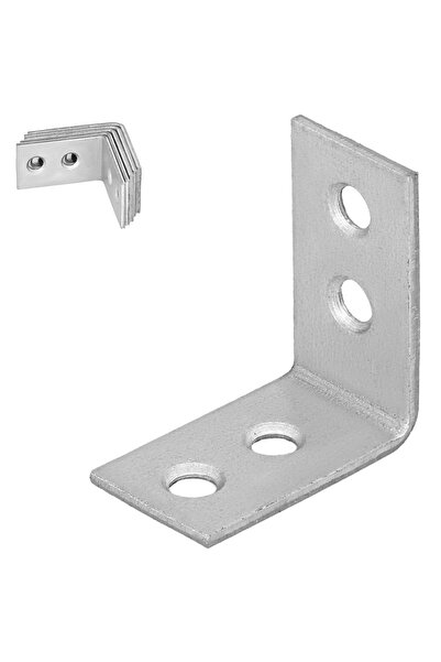 KOTARBAU Colțar de dulgherie, Conector de construcții, Oțel, Galvanizat, 30x3...