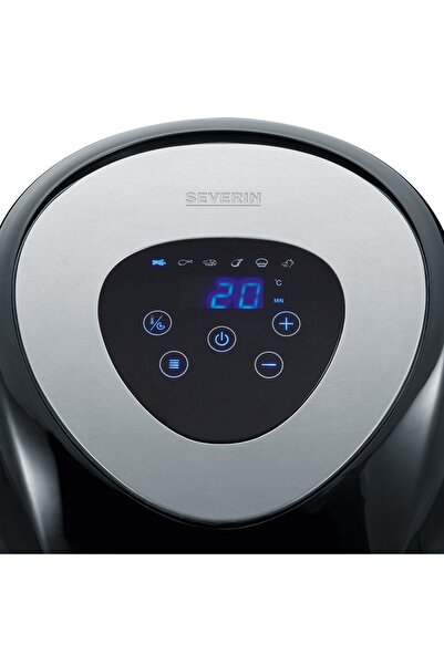 Severin Friteuză fără ulei FR 2430 1500W 3,2L Temporizator LCD Negru