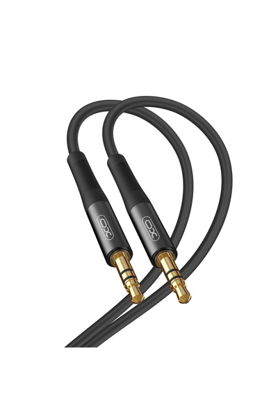 Xo NB-R175A καλώδιο ήχου jack 3.5mm - jack 3.5mm 1μ μαύρο
