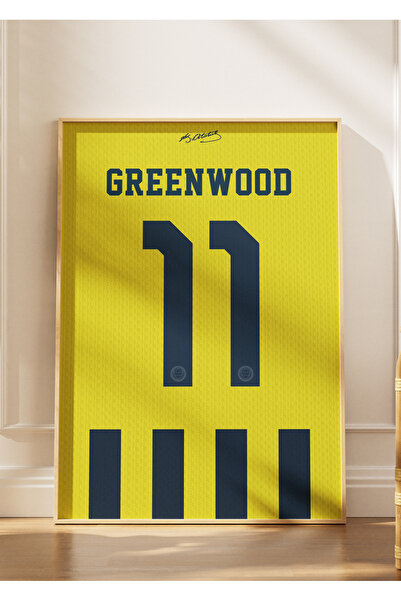 Base Concept Πίνακας Αφίσας Greenwood 11 (Με Κορνίζα)