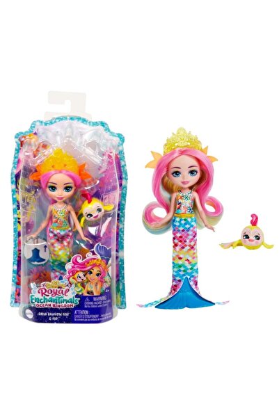 Enchantimals Radia Rainbow Fish Doll and Flo Figure