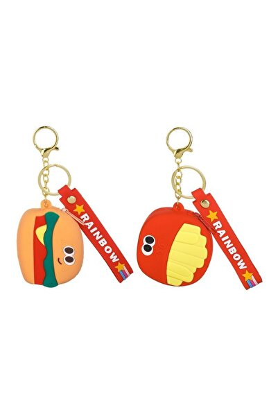 OEM Breloc cu mâner alb, 7 cm – accesoriu statement pentru chei și geantă
