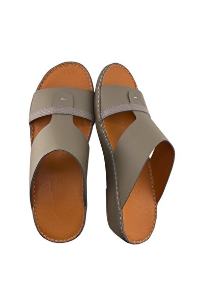 Cirino ( N-2300 ) Handmade Arabic Men's Slippers | Outdoor Arabic Sandals For...