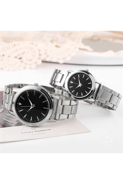 Choice XB52nannvhei 2PCS Couple's Watches Men Business Watch Fashion Analog W...