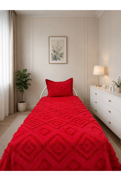diabella Nordic Jasmin 2 Piece Single Bedspread Pomegranate Flower