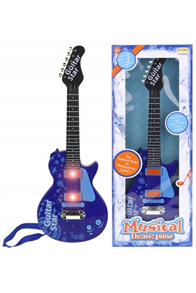 Nobo Kids Chitară electrică pentru copii, rock, corzi metalice, sunete, muzică