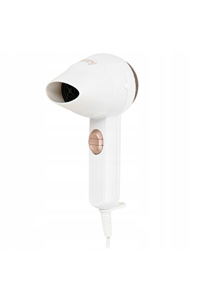 Camryn's Uscător de păr 1400W concentrator silențios cablu lung alb auriu