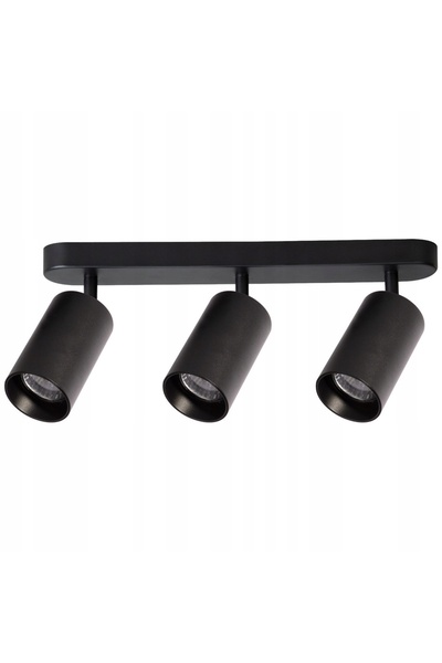 Eko-Light Sp. z o.o. Corp de iluminat tip spot pentru țeavă, negru, 3xGU10