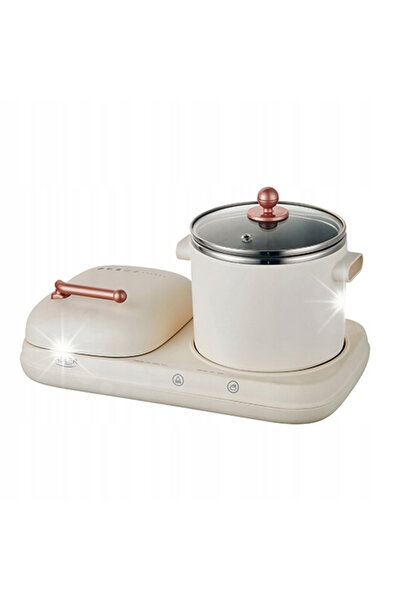 adler Grill electric GARNEK 2 în 1 Multicooker Stație pentru micul dejun |   ...