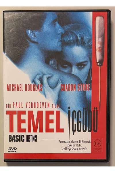 Palermo Basic Instinct Temel İçgüdü Michael Douglas Sharon Stone Dvd