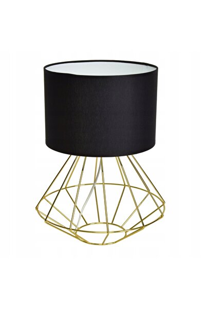 Milagros jewelry Lampă de podea LUPO negru/auriu 1xE27